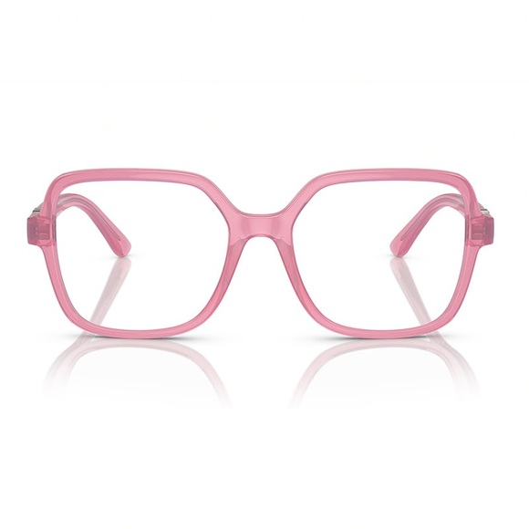 NEW DOLCE&GABBANA SQUARE EYEGLASSES DG5105U 1912 PINK CLEAR EYEWEAR - Picture 2 of 3